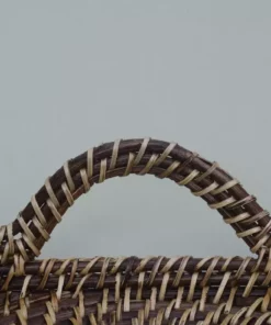 Amara Brown + Natural Rattan Rectangle Tray New Arrivals