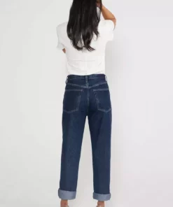 ÉTICA Bryce Pinch Waist Boyfriend Jeans - Midnight Dive New Arrivals