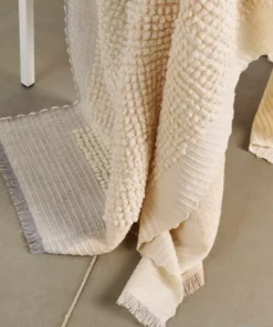 Studio Variously Home Goods Butterscotch Merino Throw Blanket