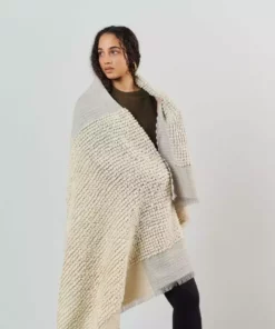 Studio Variously Home Goods Butterscotch Merino Throw Blanket