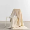 Studio Variously Home Goods Butterscotch Merino Throw Blanket