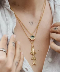 CÂPÂ Jewelry Barracuda Recycled Necklace