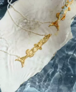 CÂPÂ Jewelry Barracuda Pearls Recycled Necklace