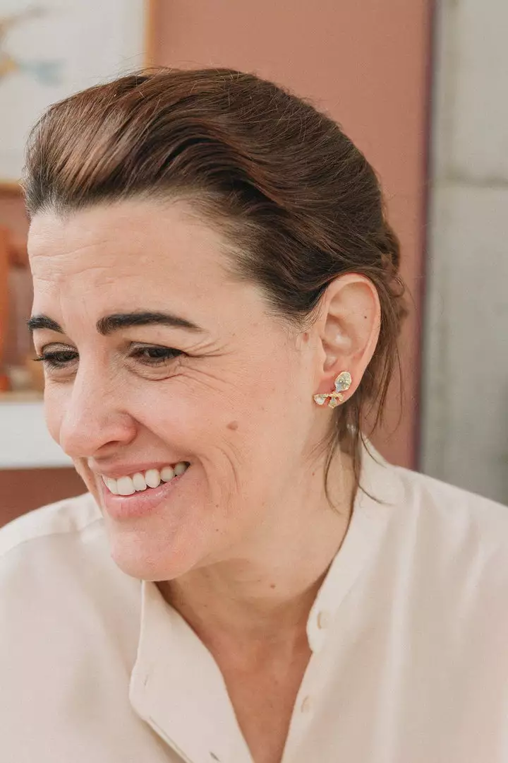 CÂPÂ Jewelry Clavellino Recycled Petal Earrings 3 CÂPÂ Jewelry Clavellino Recycled Petal Earrings