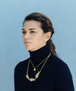 CÂPÂ Jewelry Red Tunas Recycled Necklace