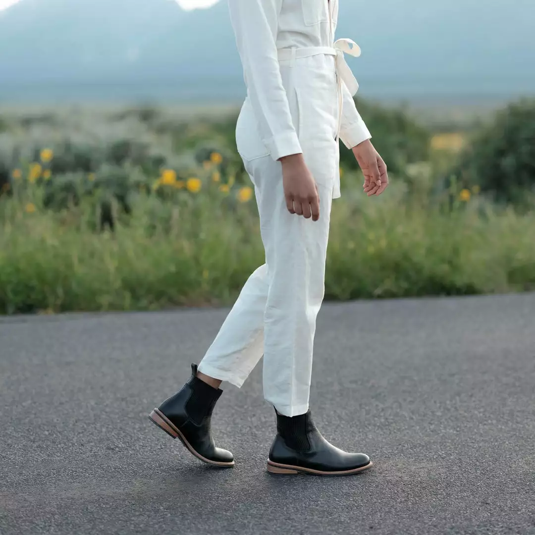 Nisolo Carmen Chelsea Boot - Black Shoes 2 Nisolo Carmen Chelsea Boot - Black Shoes