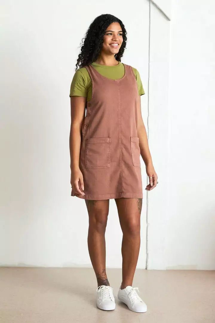 North Of West Caroline Upcycled Jumper Dress - Terracotta Sale 3 North Of West Caroline Upcycled Jumper Dress - Terracotta Sale