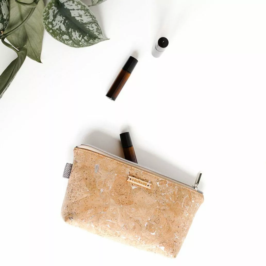 Carry Courage Accessories Creator Cork Essential Oils Bag - Silver 6 Carry Courage Accessories Creator Cork Essential Oils Bag - Silver