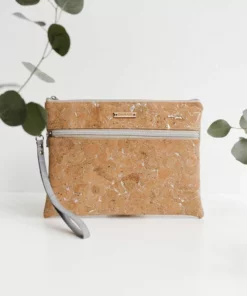 Carry Courage Inventor Cork Tablet Organizer - Silver