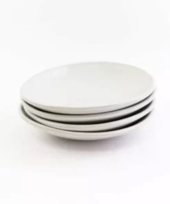Carthage.Co Dadasi Stoneware Dessert Plate Set