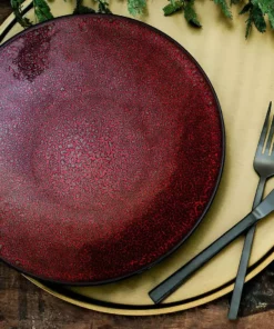 Carthage.Co Kitchen + Dining Zaghwan Stoneware Presentation Plate 9 Carthage.Co Kitchen + Dining Zaghwan Stoneware Presentation Plate