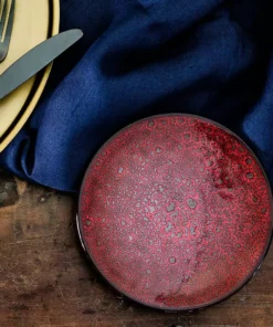 Carthage.Co Zaghwan Stoneware Dessert Plate Set Kitchen + Dining