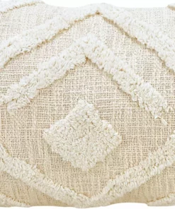 Casa Amarosa Tufted XL Lumbar Pillow Cover Home Goods