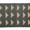 Casa Amarosa BIPOC Owned Dusk + Gold Triangle Jute Doormat