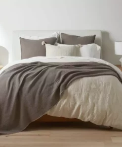 Coyuchi Cascade Matelasse Sham