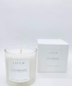 La' F.E.M. Cedarwood Candle Best Sellers