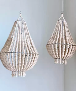 Ceremonia Beaded Chandelier - Natural