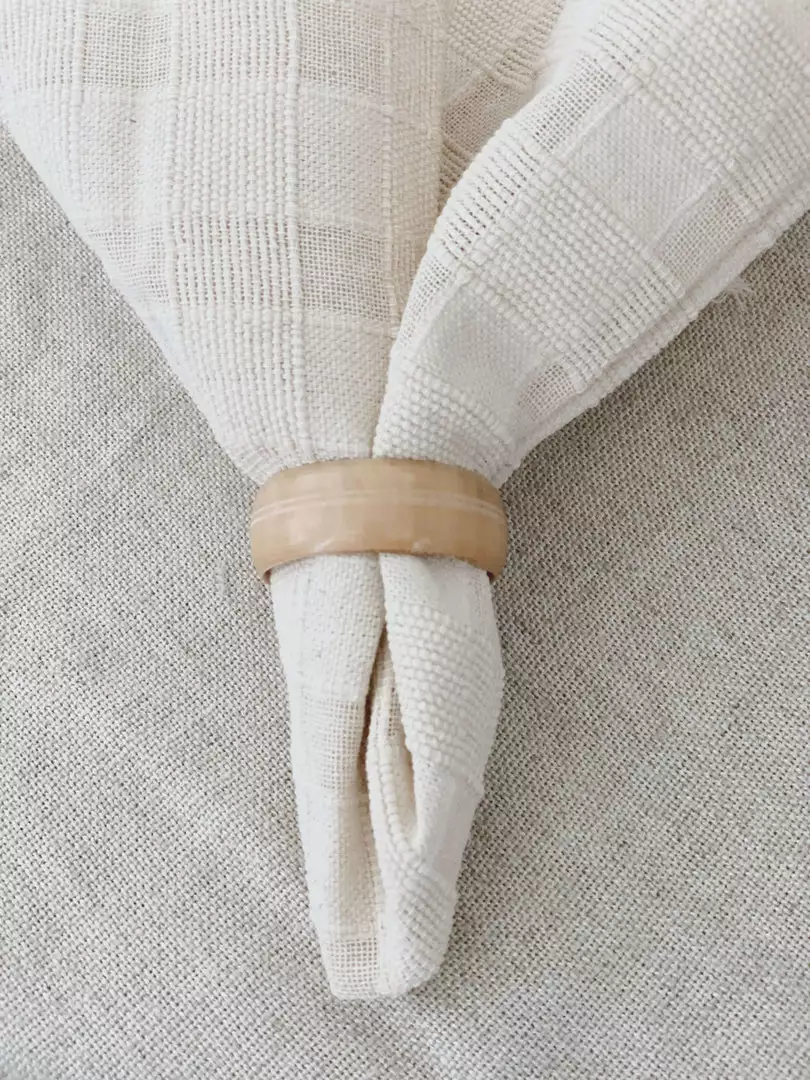 Ceremonia Wooden Napkin Ring Set Home Goods 2 Ceremonia Wooden Napkin Ring Set Home Goods