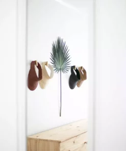 Ceremonia Accessories Palm Leaf Sun Visor - Cream