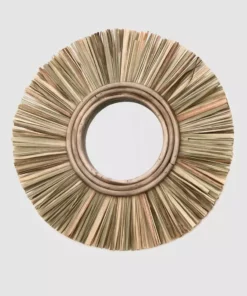 Ceremonia Handcrafted Papyrus Mirror