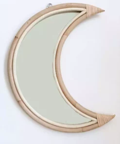 Ceremonia Rattan Crescent Moon Mirror Best Sellers
