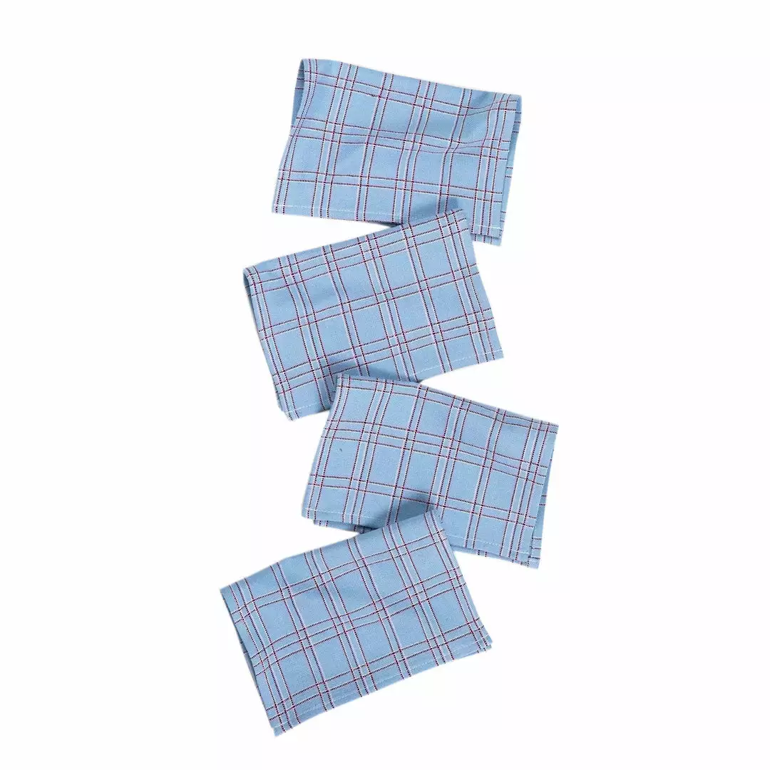 Archive New York Chiapas Plaid Cocktail Napkin Set Kitchen + Dining 2 Archive New York Chiapas Plaid Cocktail Napkin Set Kitchen + Dining