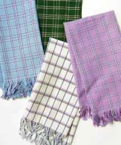 Archive New York Home Goods Chiapas Plaid Kitchen Towel