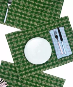 Archive New York Chiapas Plaid Placemat Set