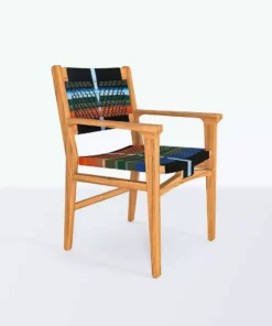 Masaya & Co. Chontales Arm Chair - Mot Mot Pattern
