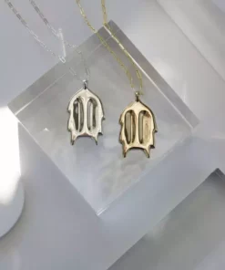 L.Greenwalt Jewelry Special Occasion Christmas Cactus Necklace 14 L.Greenwalt Jewelry Special Occasion Christmas Cactus Necklace