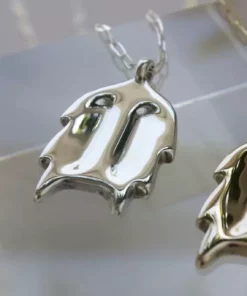 L.Greenwalt Jewelry Special Occasion Christmas Cactus Necklace