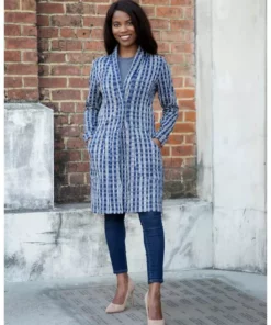 Passion Lilie Clothing Classic Plaid Fleece Coat