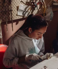 CÂPÂ Jewelry Clavellino Recycled Petal Earrings 7 CÂPÂ Jewelry Clavellino Recycled Petal Earrings