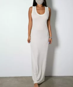 California Cloth Foundry Cleaner Cotton Tank Dress