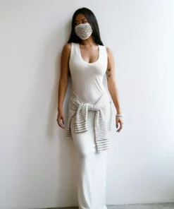 California Cloth Foundry Cleaner Cotton Tank Dress