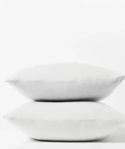 Coyuchi Cloud Brushed Flannel Sheet Set - Alpine White