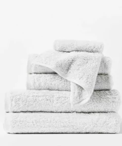Coyuchi Cloud Loom Towels - Alpine White