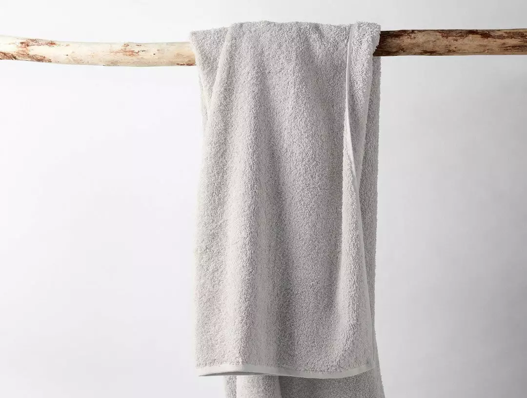 Coyuchi Home Goods Cloud Loom Towels - Fog 2 Coyuchi Home Goods Cloud Loom Towels - Fog