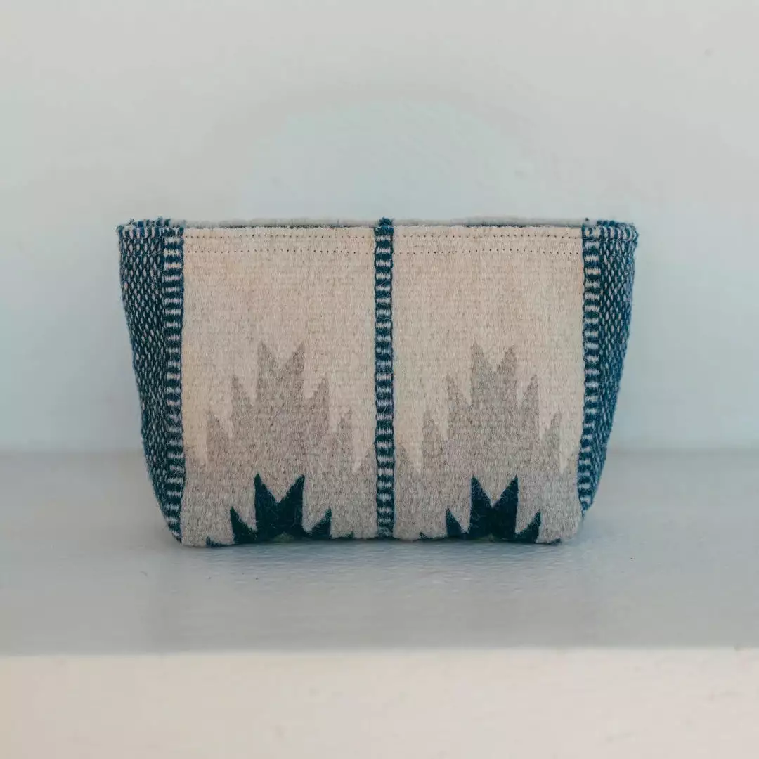 MZ Fair Trade Clouds Wool Clutch Bag 1 MZ Fair Trade Clouds Wool Clutch Bag