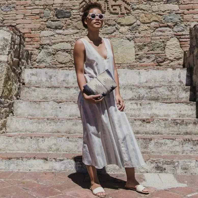 MZ Fair Trade Clouds Wool Clutch Bag 6 MZ Fair Trade Clouds Wool Clutch Bag