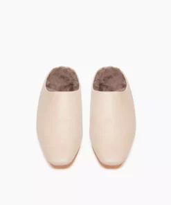 Coclico Gina Shearling Slide - Ecru 11 Coclico Gina Shearling Slide - Ecru