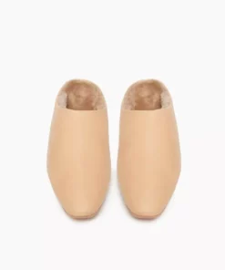 Coclico Sale Gina Shearling Slide - Natural