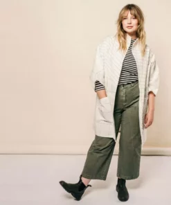 Anchal Cocoon Jacket - Bone Clothing