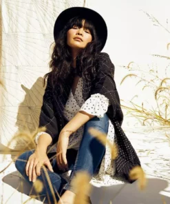 Anchal Cocoon Jacket - Charcoal