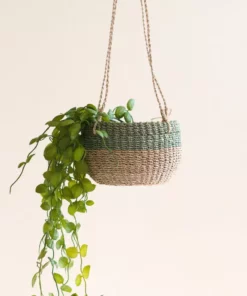 LIKHÂ Colorblock Hanging Planter Basket Home Goods