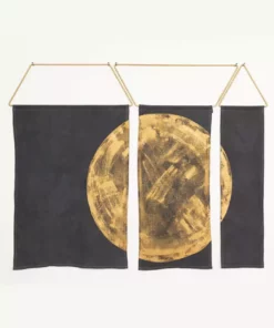 Conejo & Co Ballena Wall Hanging - Gold Home Goods