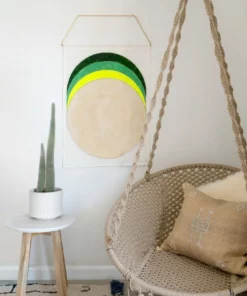 Conejo & Co Eclipse Wall Hanging - Fern