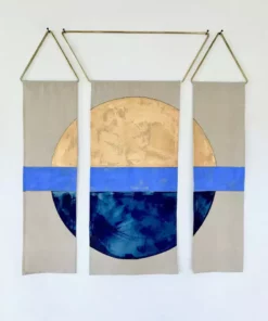 Conejo & Co Mitad Wall Hanging - Ocean