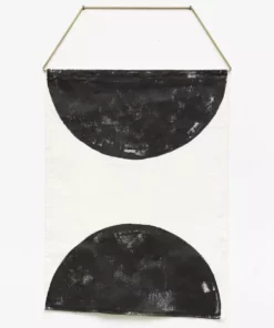 Conejo & Co Mono Wall Hanging - Black Home Goods