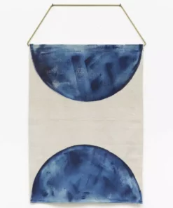 Conejo & Co Mono Wall Hanging - Indigo